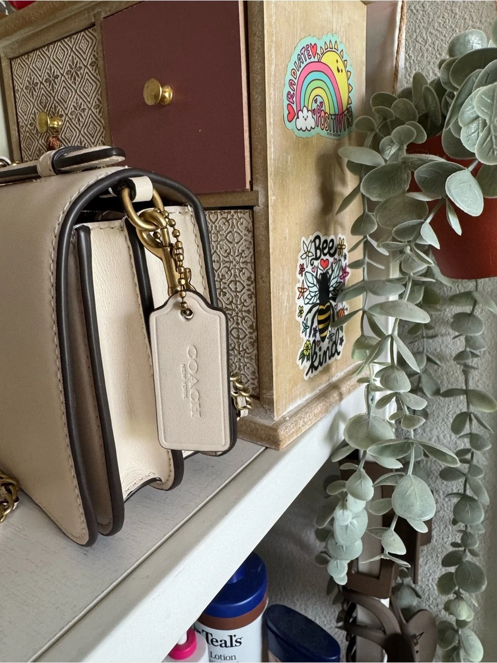Coach Bea Crossbody - Chalk